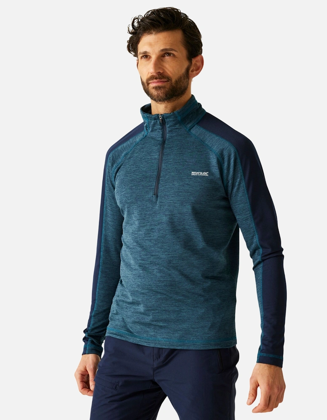 Mens Hepley Half Zip Fleece Jacket