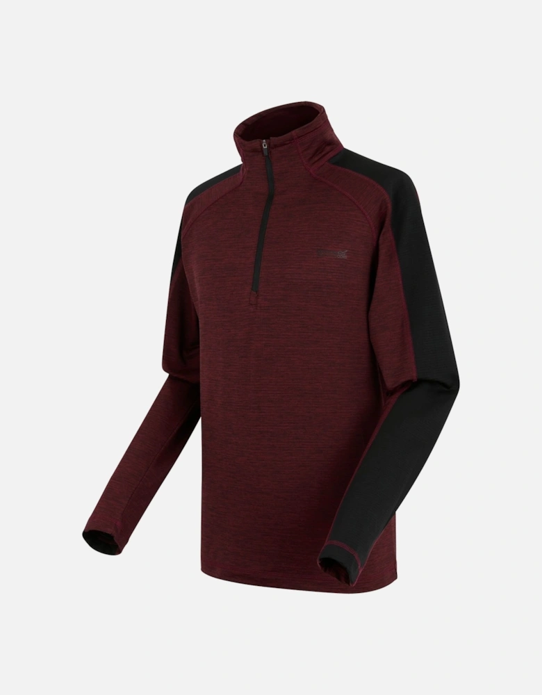 Mens Hepley Half Zip Fleece Jacket
