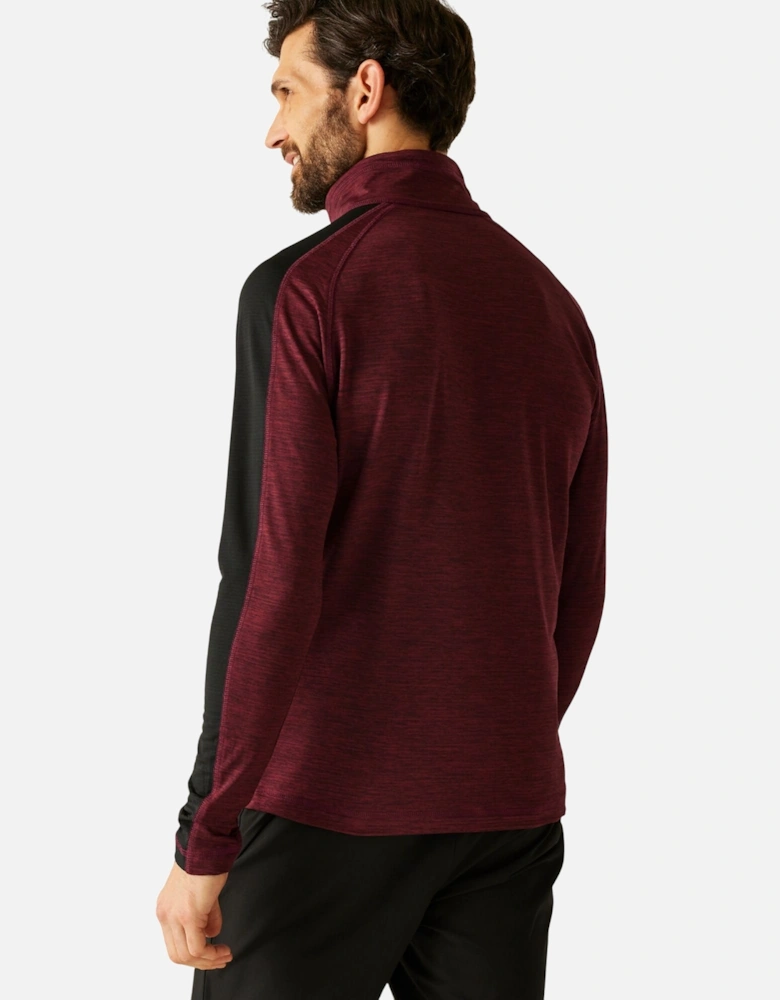 Mens Hepley Half Zip Fleece Jacket
