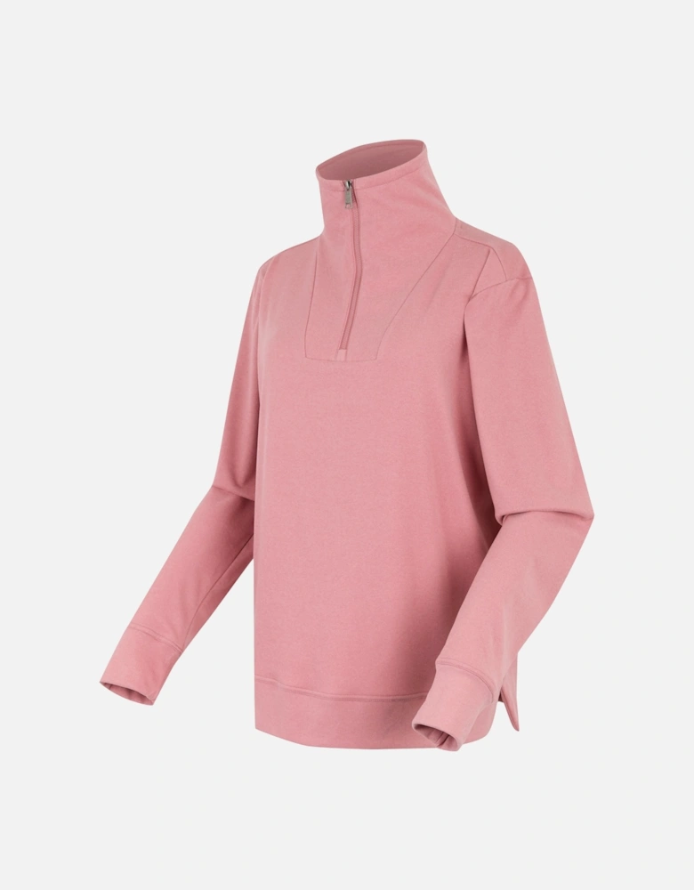 Womens/Ladies Demmi Quarter Zip Fleece Top
