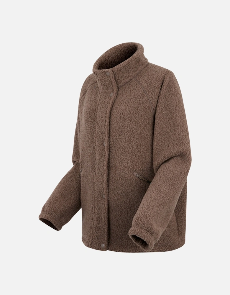 Womens/Ladies Emilica Borg Full Zip Fleece Jacket