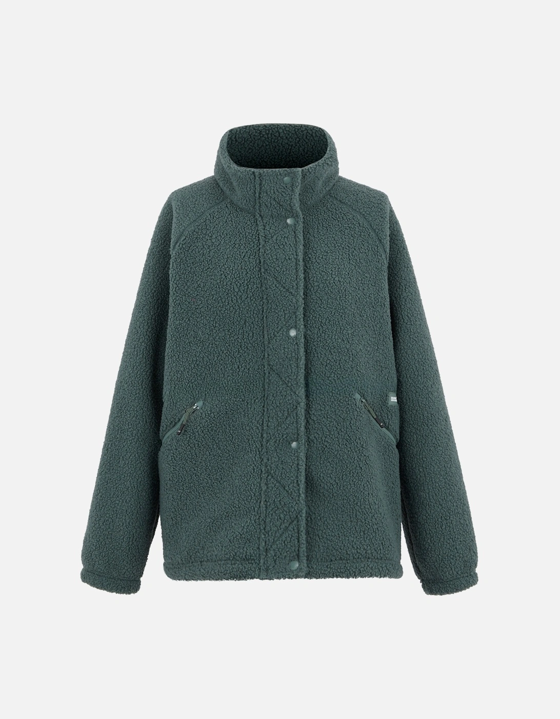 Womens/Ladies Emilica Borg Full Zip Fleece Jacket, 6 of 5
