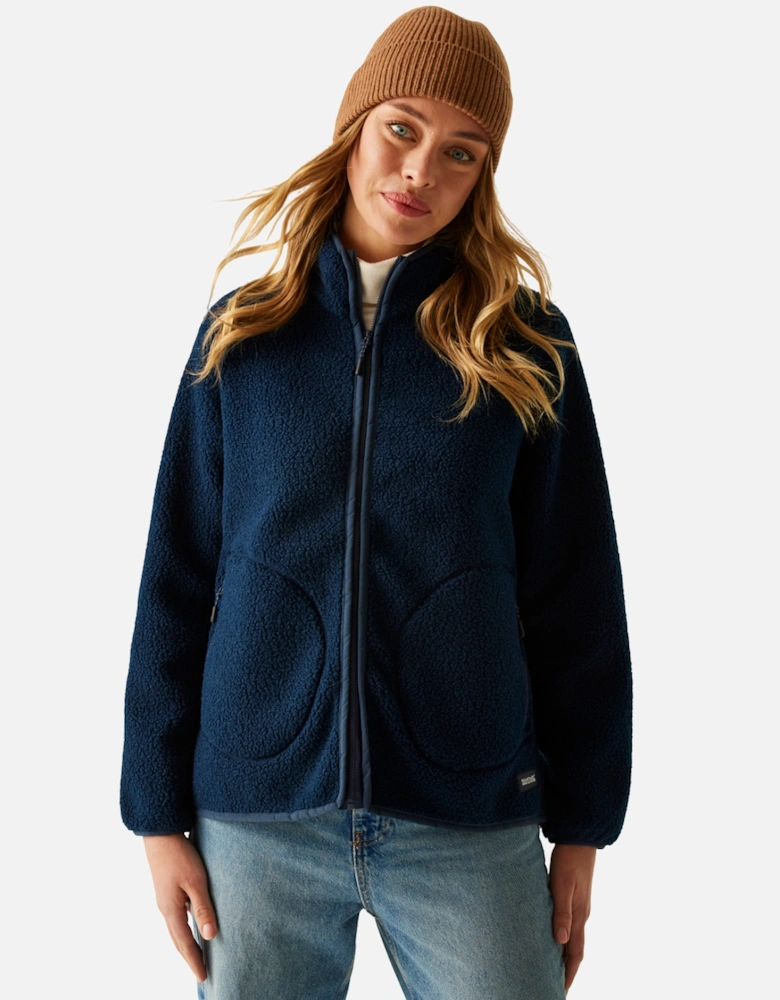 Womens/Ladies Frankie Borg Full Zip Fleece Jacket