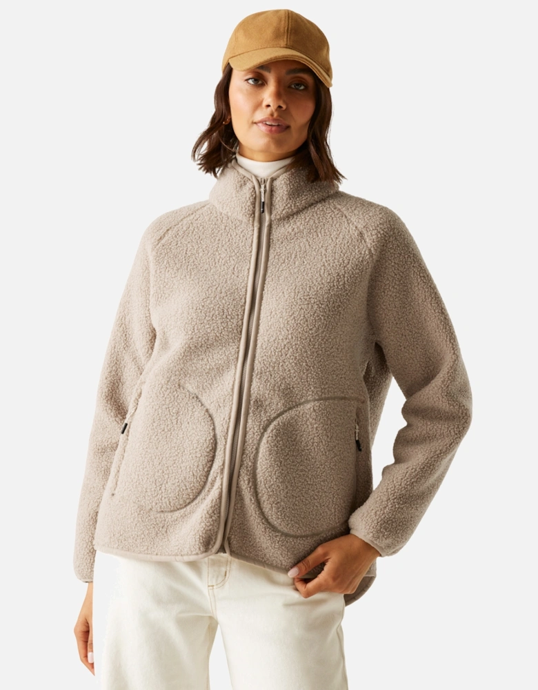 Womens/Ladies Frankie Borg Full Zip Fleece Jacket