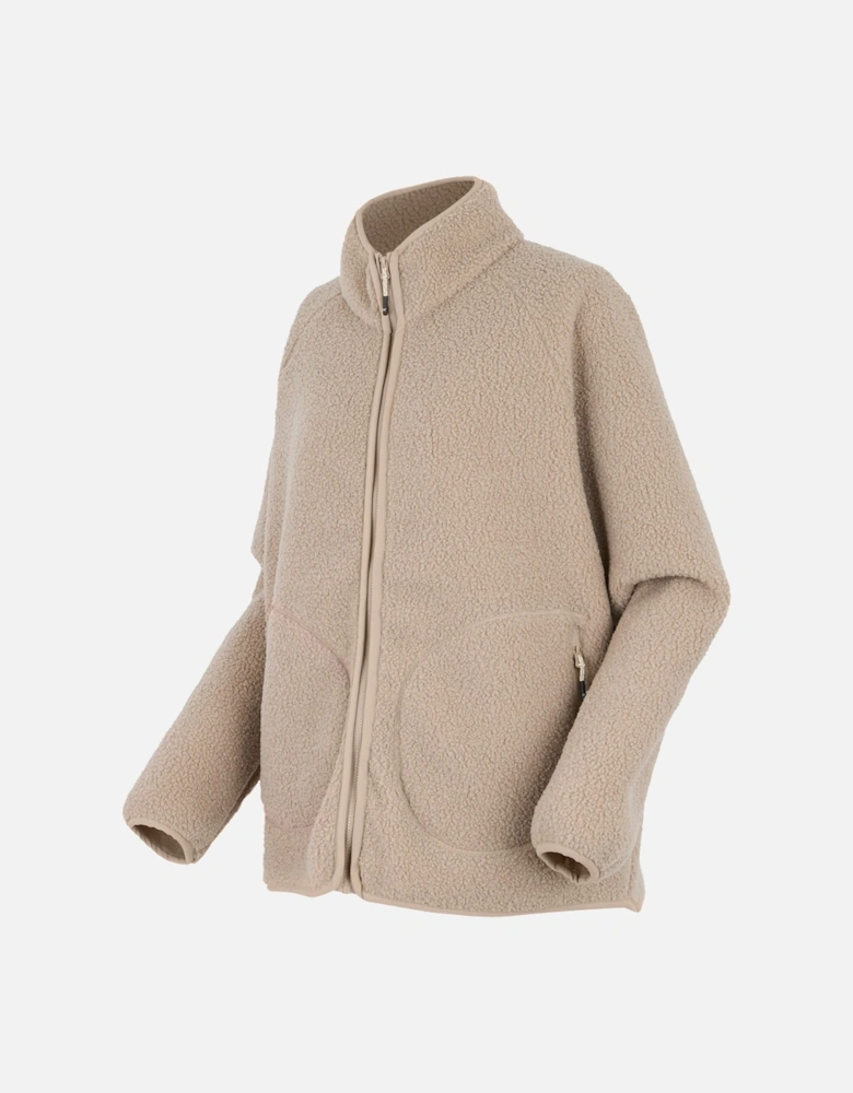 Womens/Ladies Frankie Borg Full Zip Fleece Jacket
