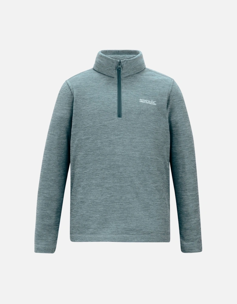 Childrens/Kids Hot Shot Quarter Zip Fleece Top