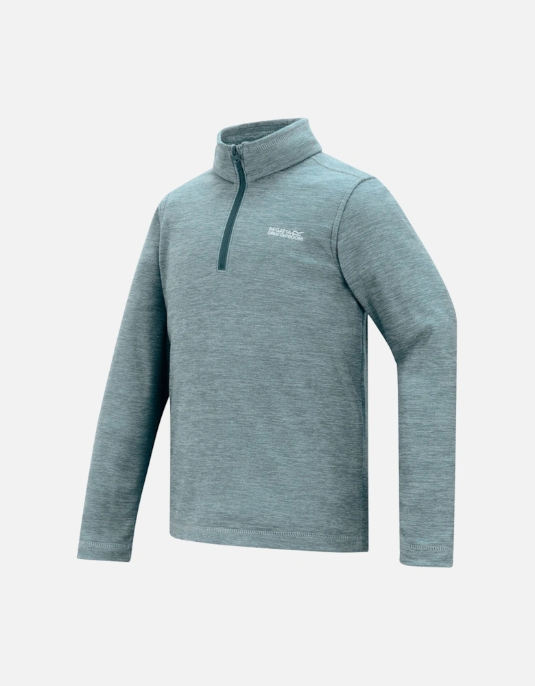 Childrens/Kids Hot Shot Quarter Zip Fleece Top