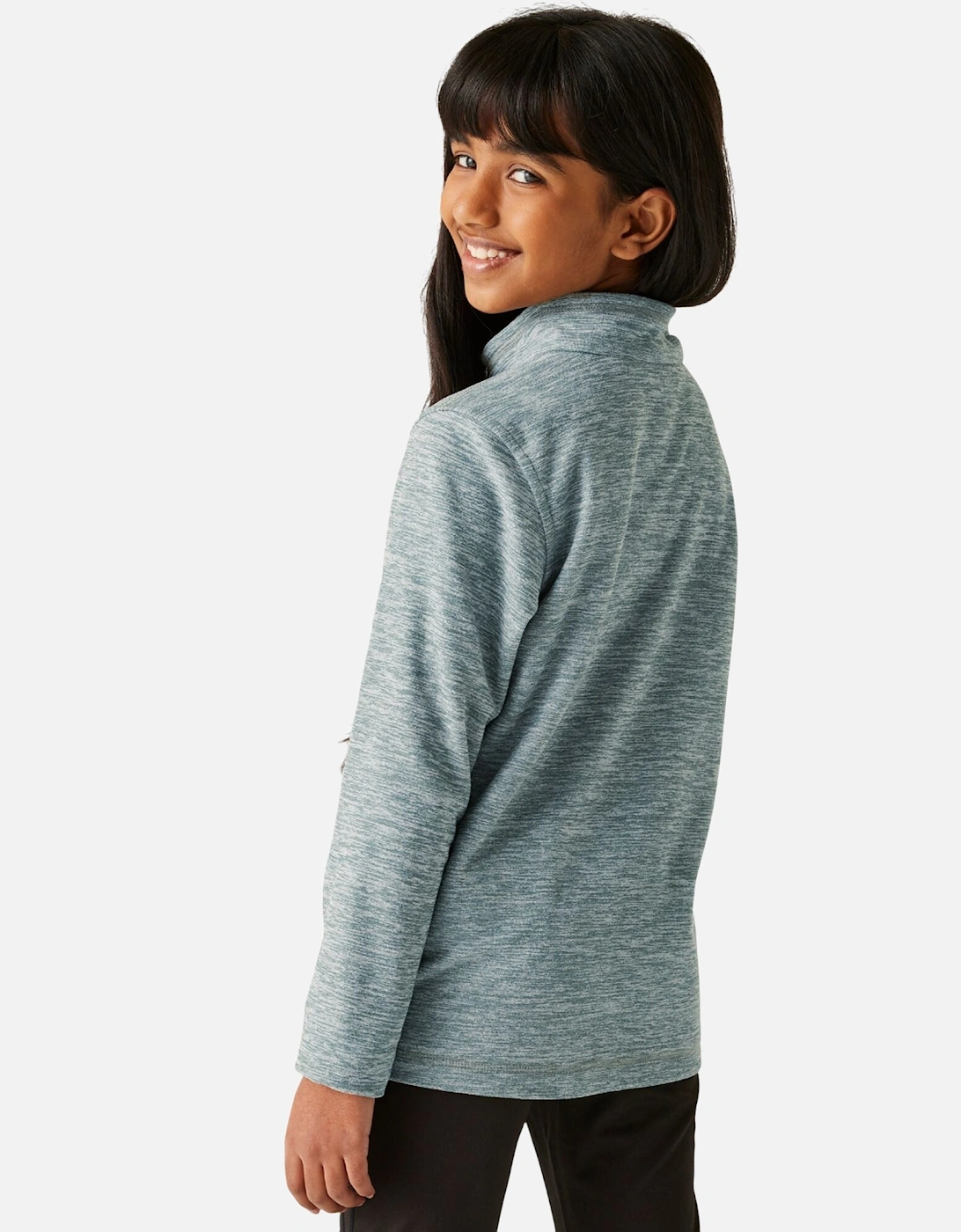 Childrens/Kids Hot Shot Quarter Zip Fleece Top