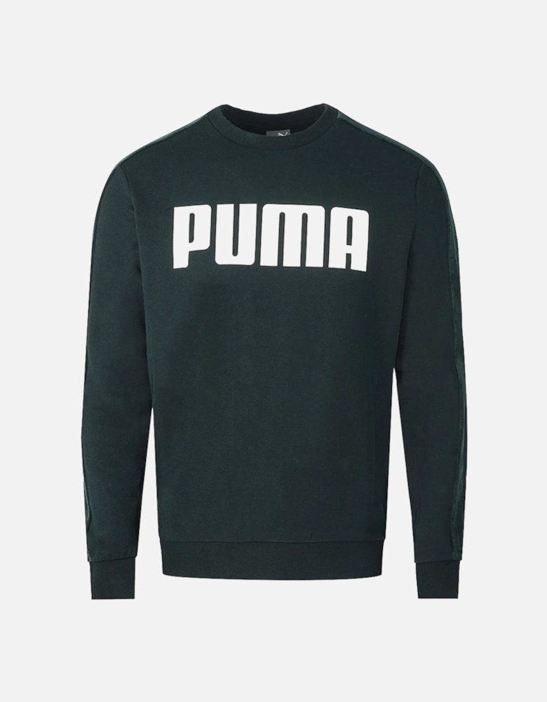 Unisex Adult Logo Velvet Taped Sweatshirt