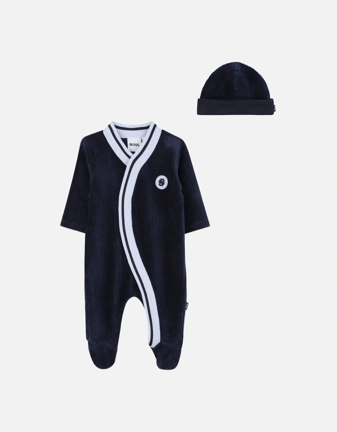 BOSS NAVY BABYGROW J52531