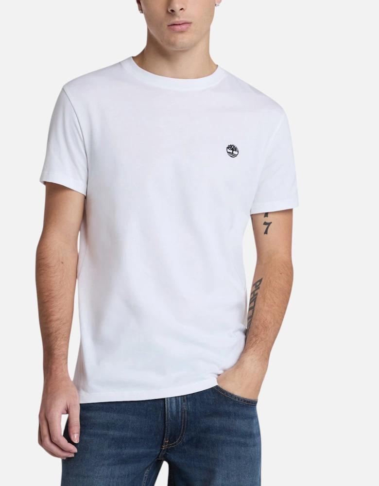 Mens T Shirts Classic Logo Summer Crew Neck Dunstan River Tops New