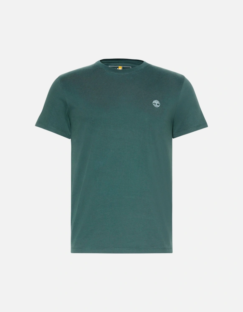 Mens T Shirts Classic Logo Summer Crew Neck Dunstan River Tops New