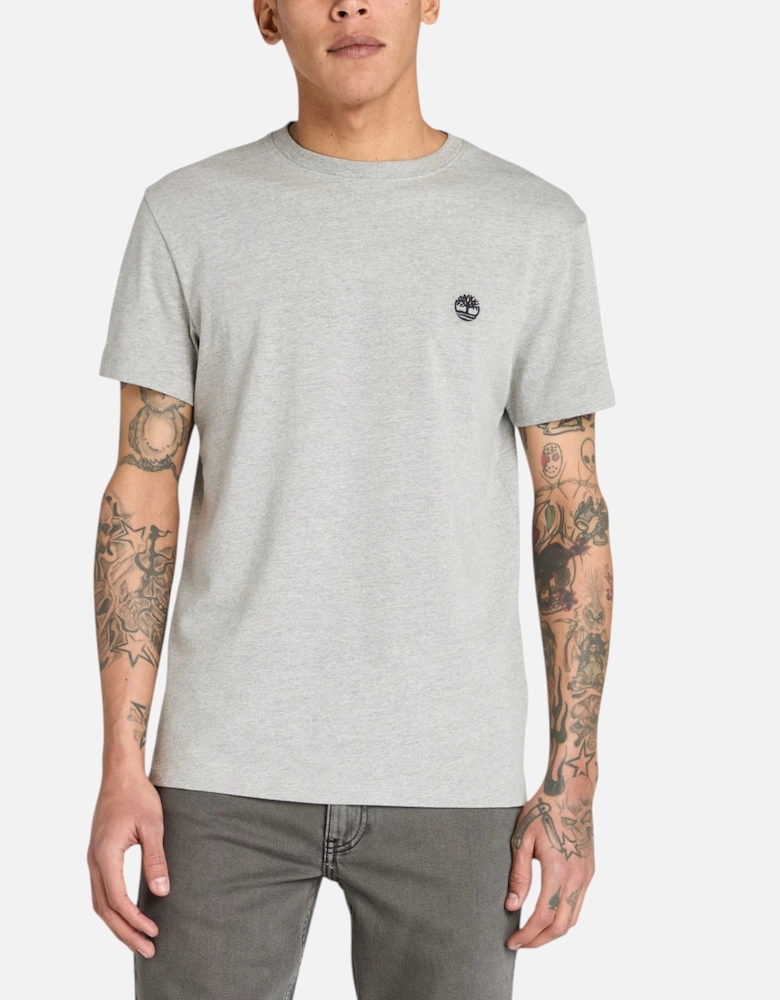 Mens T Shirts Classic Logo Summer Crew Neck Dunstan River Tops New