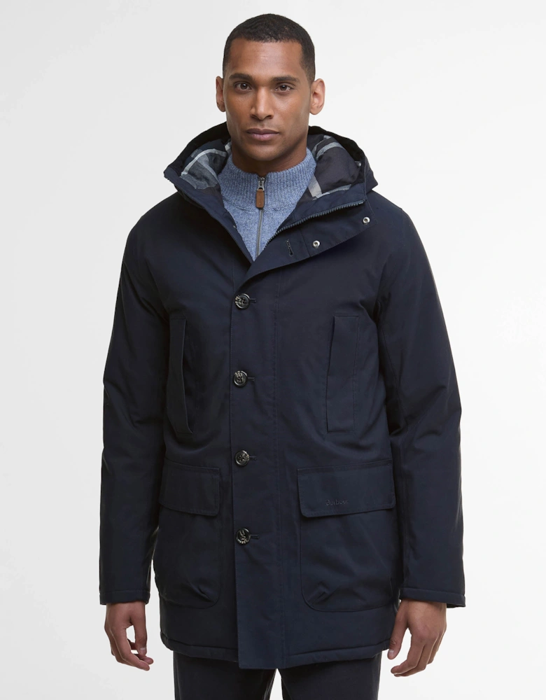 Winter Beaufort Mens Waterproof Parka - Navy