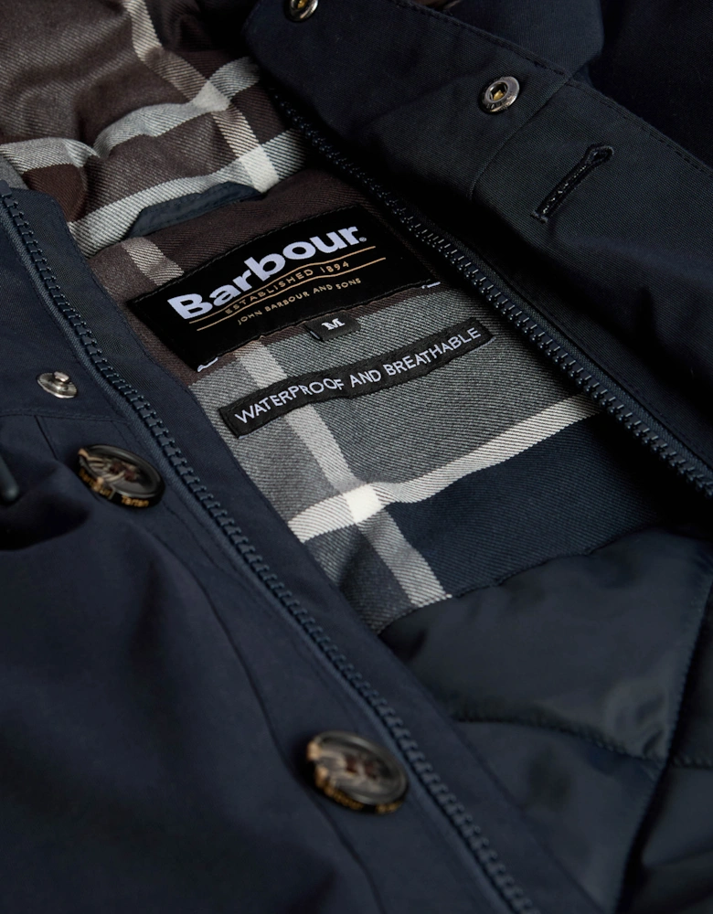 Winter Beaufort Mens Waterproof Parka - Navy