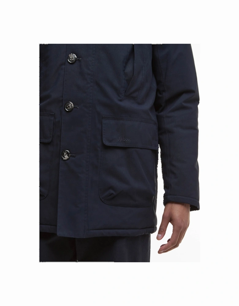Winter Beaufort Mens Waterproof Parka - Navy