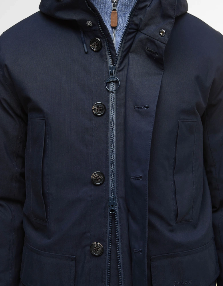Winter Beaufort Mens Waterproof Parka - Navy