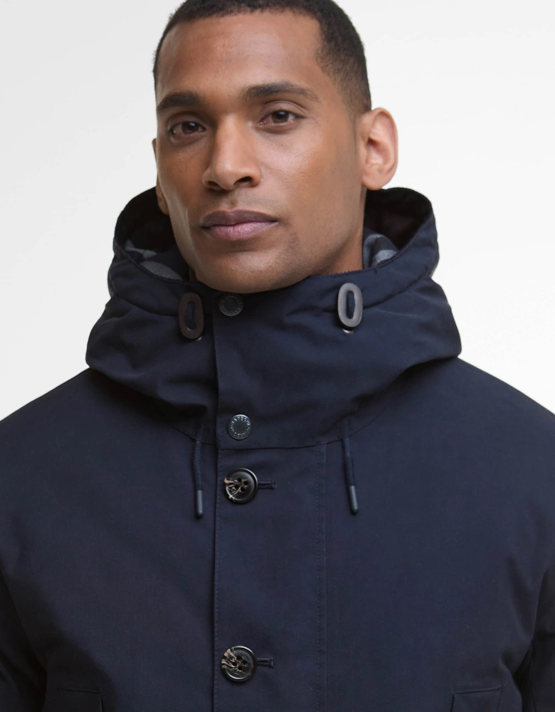 Winter Beaufort Mens Waterproof Parka - Navy