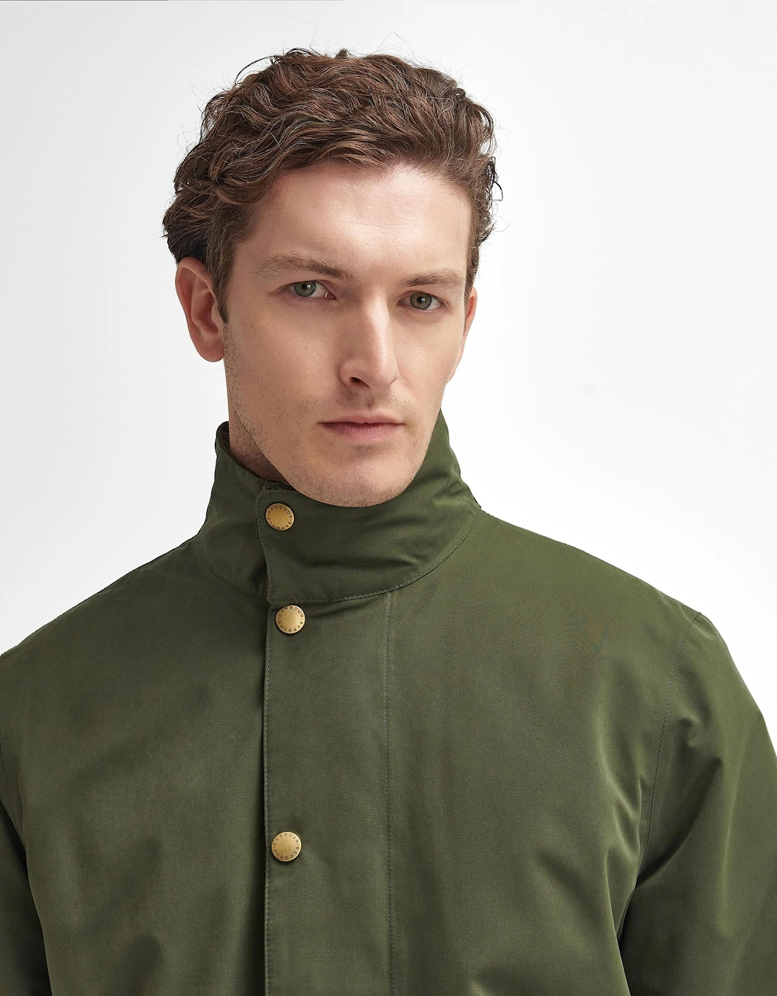 Winter Spoonbill Mens Waterproof Jacket - Olive