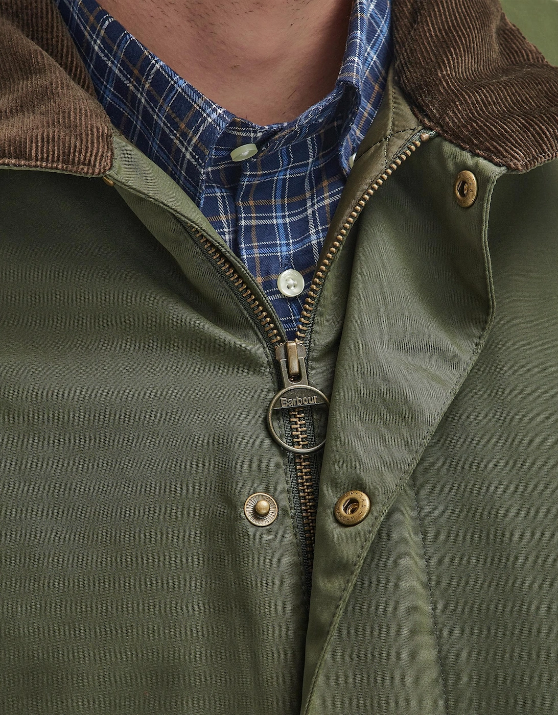Winter Spoonbill Mens Waterproof Jacket - Olive