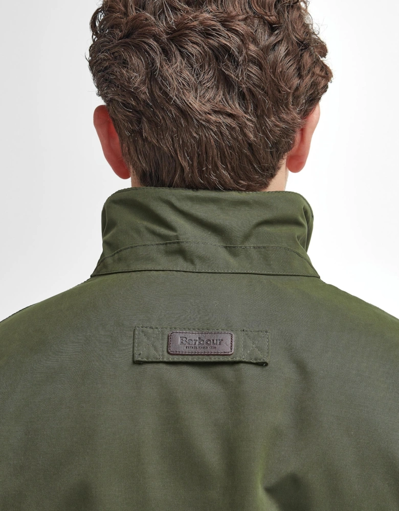 Winter Spoonbill Mens Waterproof Jacket - Olive