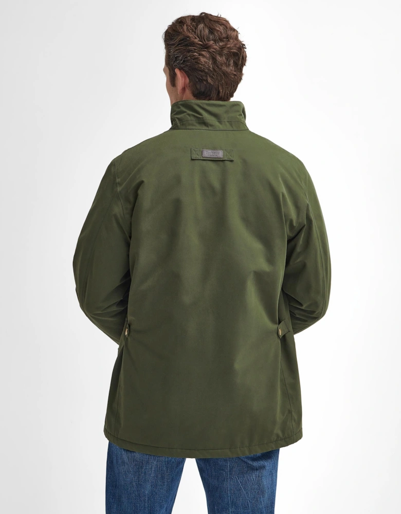Winter Spoonbill Mens Waterproof Jacket - Olive