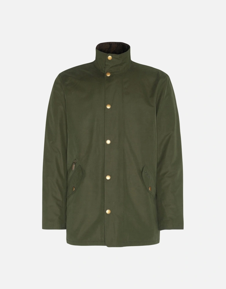 Winter Spoonbill Mens Waterproof Jacket - Olive