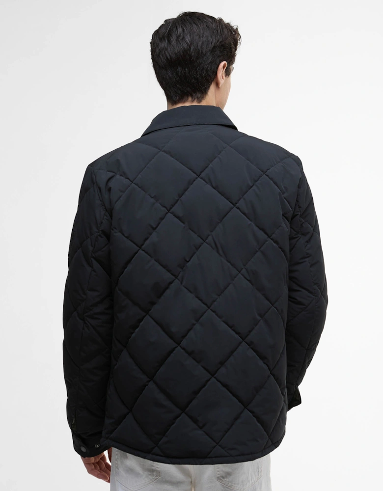 Axwell Mens Puffer Jacket - Black