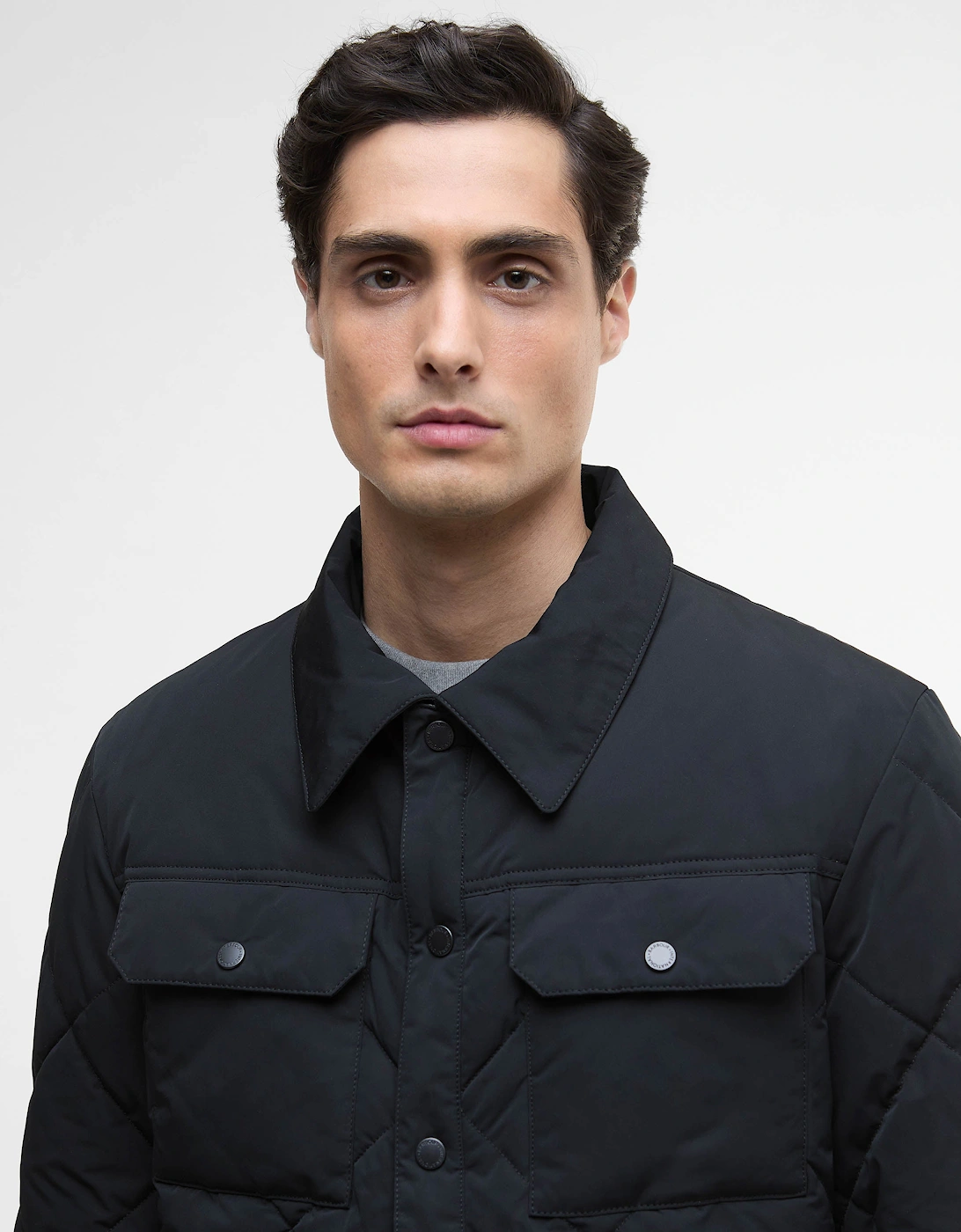 Axwell Mens Puffer Jacket - Black