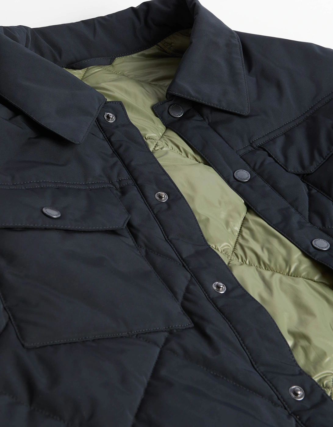 Axwell Mens Puffer Jacket - Black