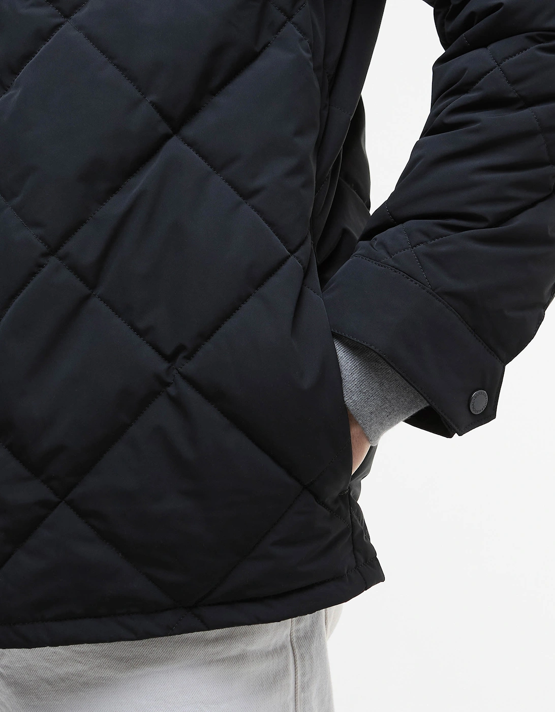 Axwell Mens Puffer Jacket - Black