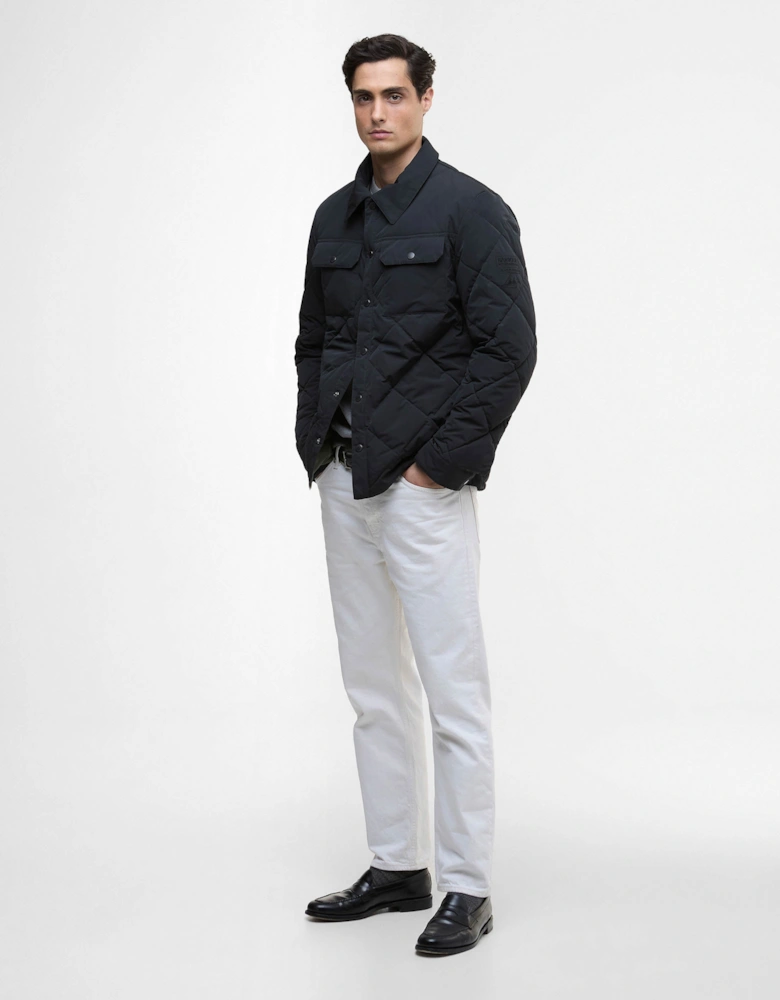 Axwell Mens Puffer Jacket - Black