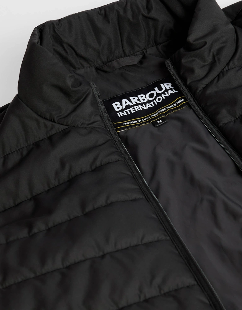 Aldon Mens Quilted Jacket - Black