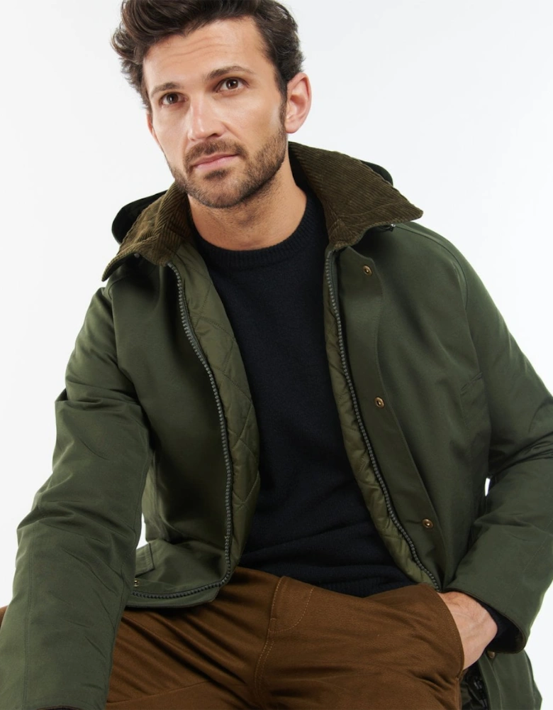 Winter Ashby Mens Waterproof Jacket - Sage