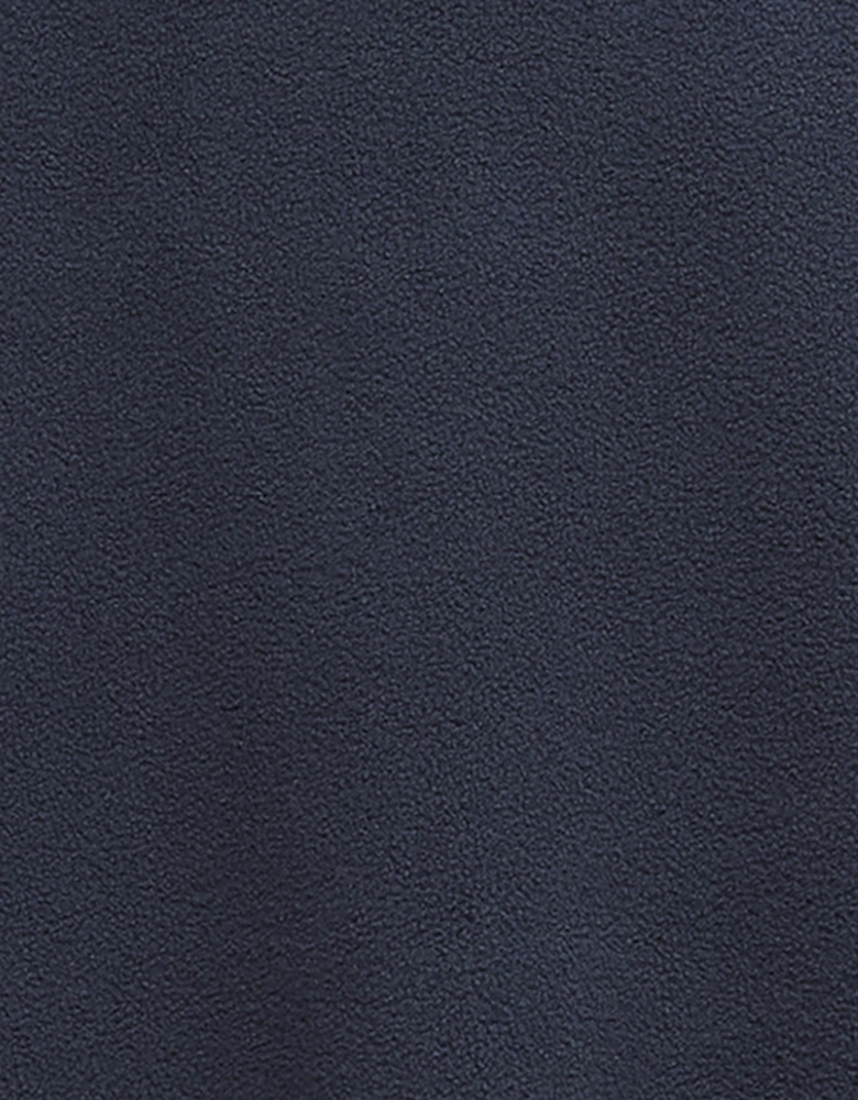 Mens Full Zip Colour Block Fleece - Navy