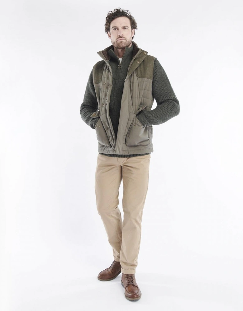 Bradford Mens Padded Gilet - Forest