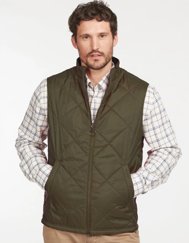 Finn Mens Gilet - Olive