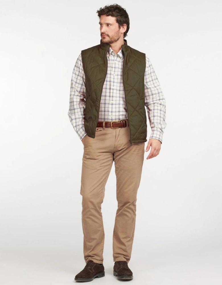 Finn Mens Gilet - Olive