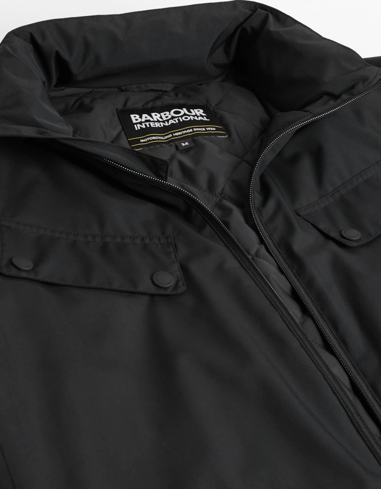 Alver Mens Showerproof Jacket - Black