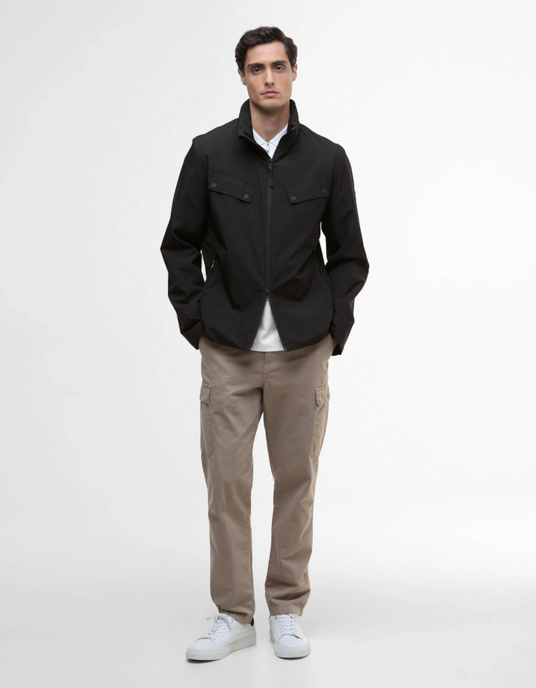 Alver Mens Showerproof Jacket - Black