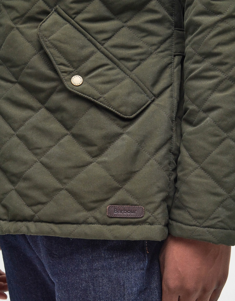 Shoveler Mens Waterproof Jacket - Dark Olive