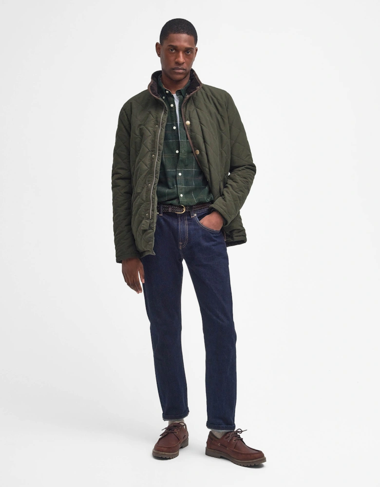 Shoveler Mens Waterproof Jacket - Dark Olive