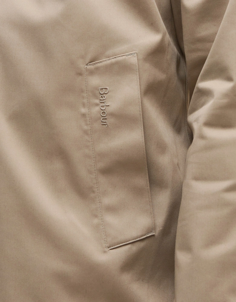 Lorden Mens Jacket - Washed Stone