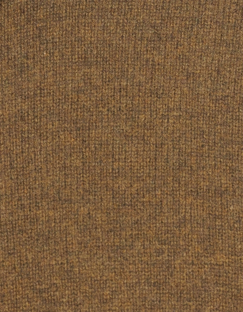 Essential Patch Mens Crew-Neck Jumper - Willow