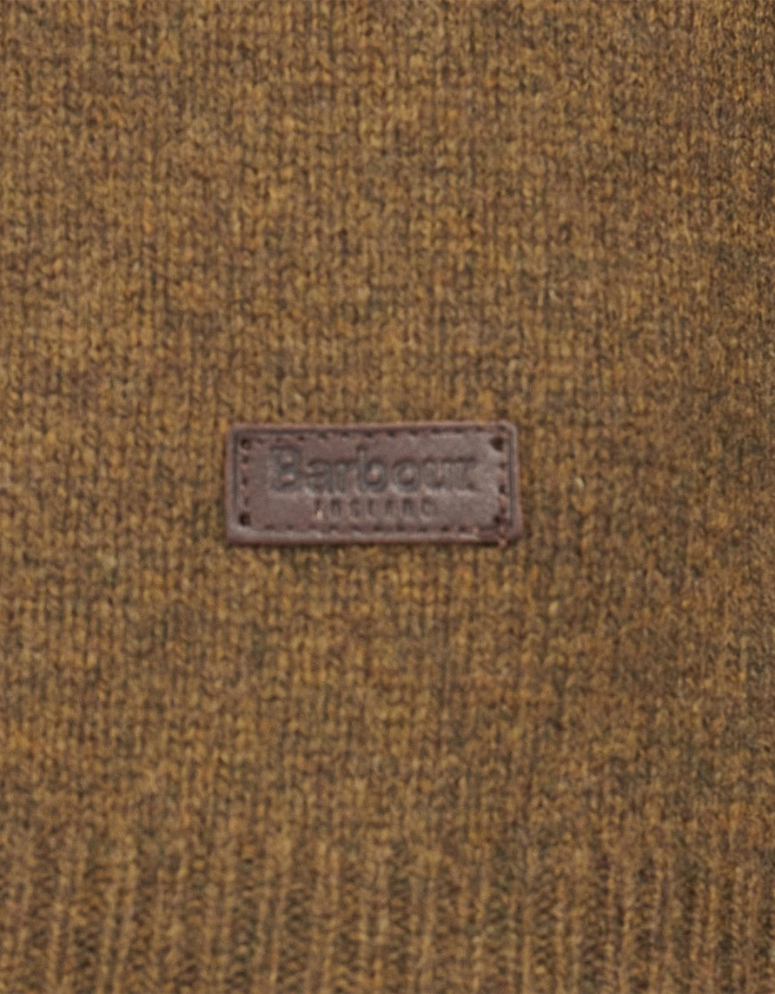 Essential Patch Mens Crew-Neck Jumper - Willow