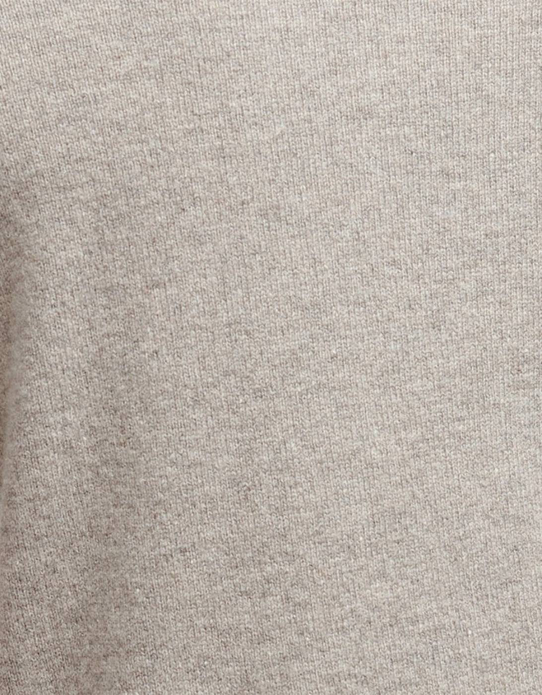 Essential Patch Mens Crew-Neck Jumper - Stone
