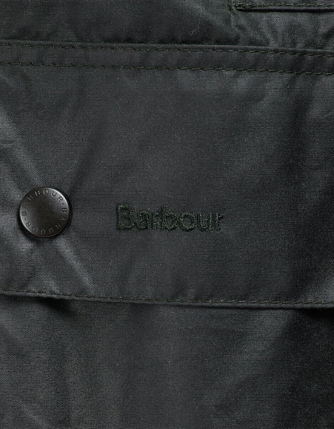 Border Mens Wax Jacket - Sage