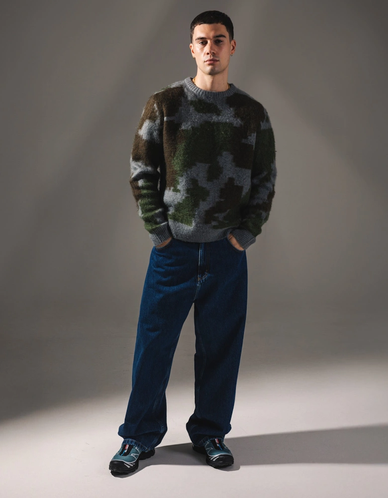 Relaxed Fit Mohair Jumper
