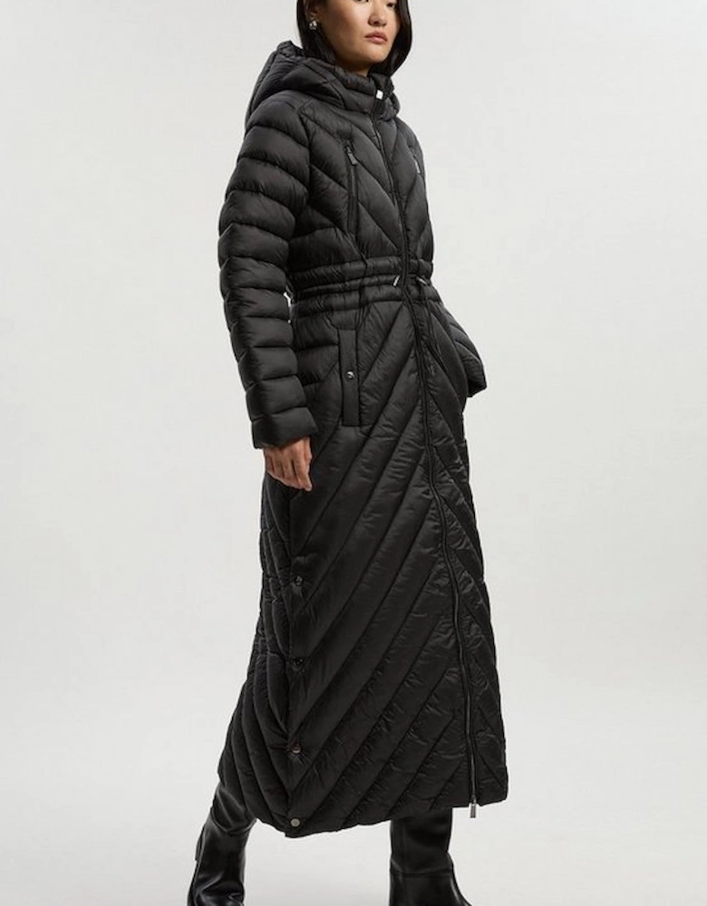 Lightweight Packable Maxi Coat