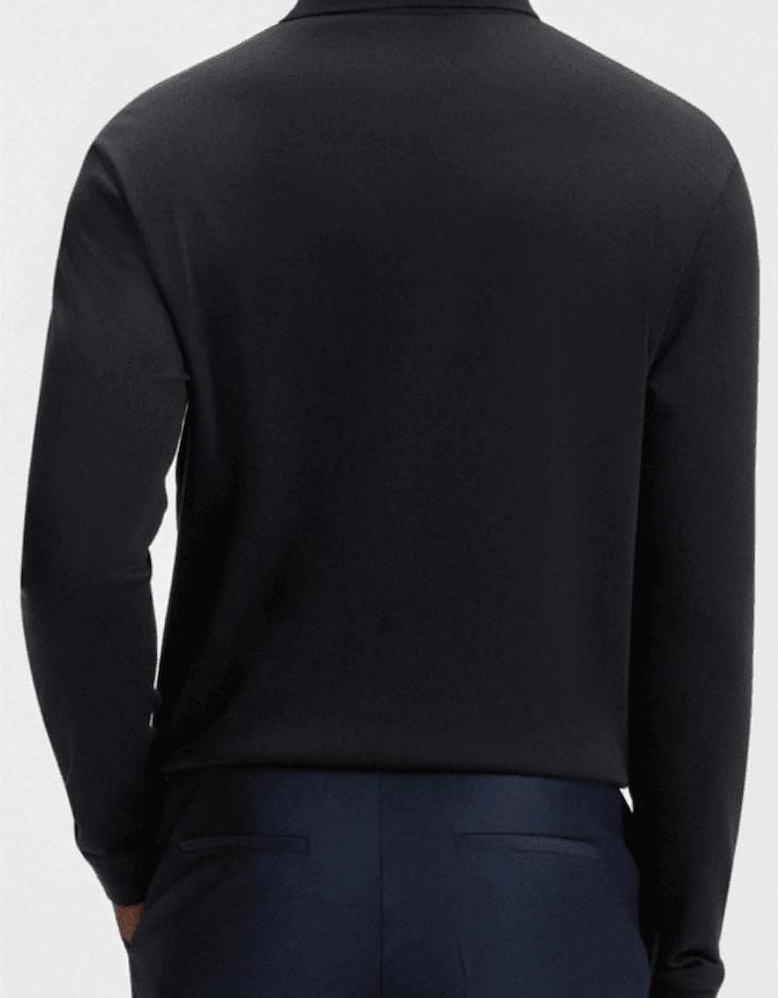 Pado 30 Long Sleeve Navy Blue Polo Shirt